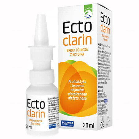 Ectoclarina, spray nasal con ectoína, 20 ml