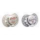 Pacifier in silicone dinamico Lovi, I Love 0-3m 22/866, 2 pezzi