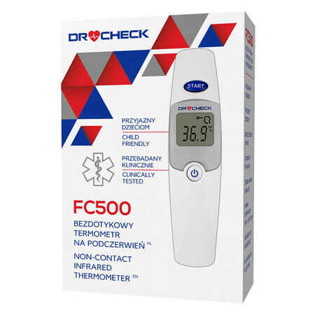 Termometro Dr Check FC500, senza contatto a infrarossi, 1 pezzo