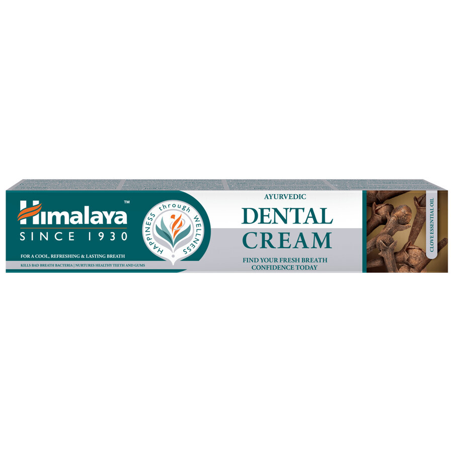 Himalaya, Ayurvedic Dental Cream, Pasta do zbów z olejkiem z Godzików, 100g