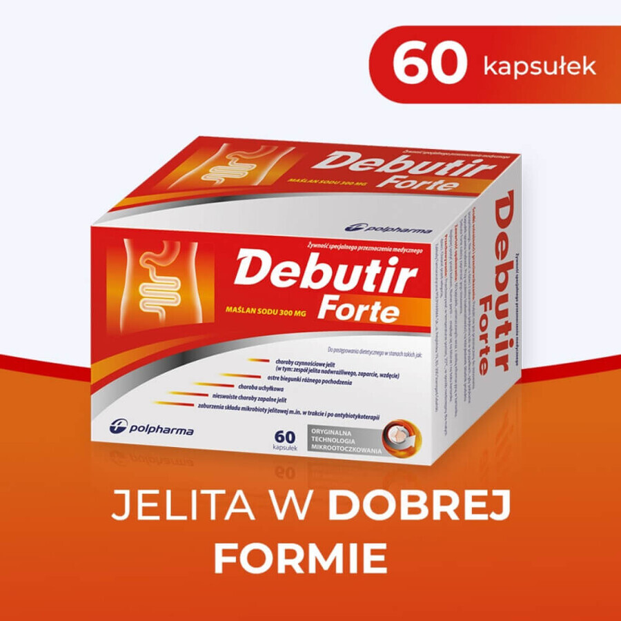 Integratore Alimentare - Complesso Debutir Forte, 60 capsule