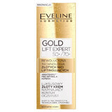 Eveline Cosmetics Gold Lift Expert 50+/ 70+, Luxury golden eye and lip contour cream, 15 ml