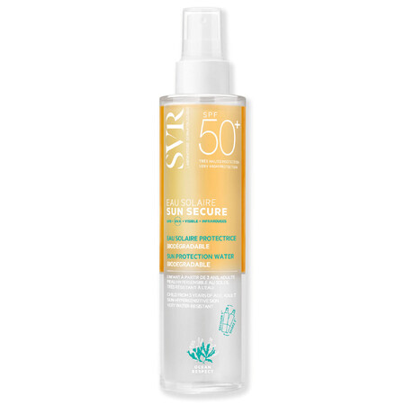 SVR Sun Secure Eau Solaire, biphasic protection spray, from 3 years, SPF 50+, 200 ml