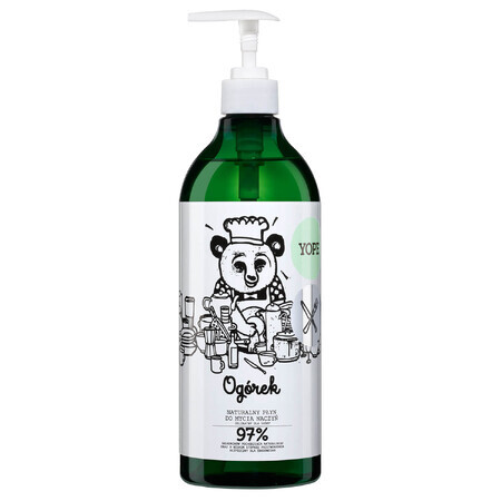 Detergente per piatti al cetriolo Yope del 750ml.