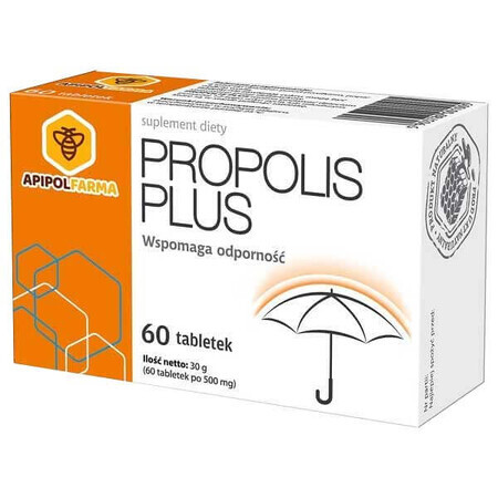 Propolis Plus, Integratore Alimentare, 60 compresse