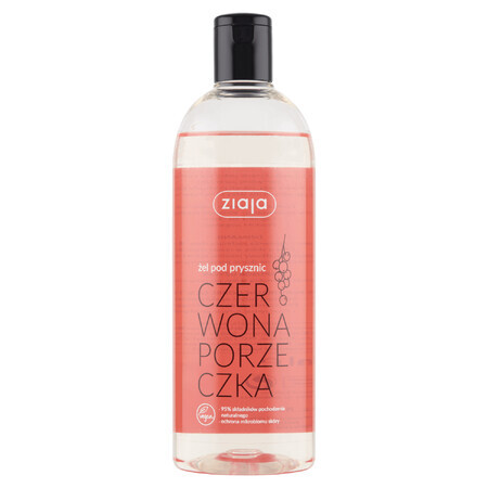 Ziaja, Gel Doccia Ribes Rosso, 500 ml