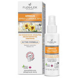 FLOS-LEK Arnica, spray cu arnică 20%, capilare dilatate, roșeață, vânătăi, 100 ml