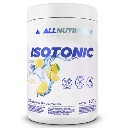 Allnutrition Isotonic, aromă de lămâie, 700 g