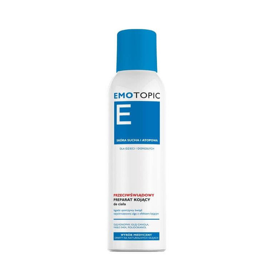 Emotopic, preparato lenitivo anti-prurito per il corpo, 150 ml