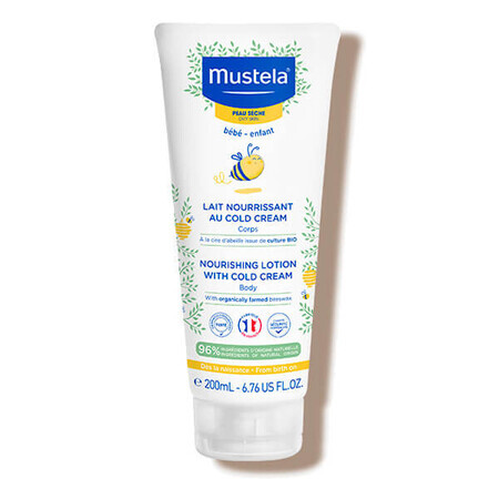 Mustela, Crema Corpo Nutriente con Cold Cream 200 ml