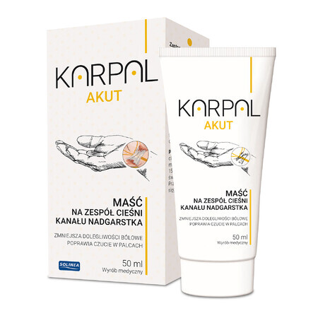 Karpal Akut Crema, 50 ml - Prodotto Naturale per Alleviare i Dolori Muscolari