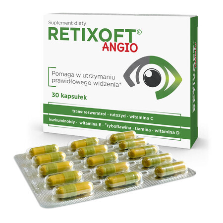 Retixoft Angio, 30 capsule