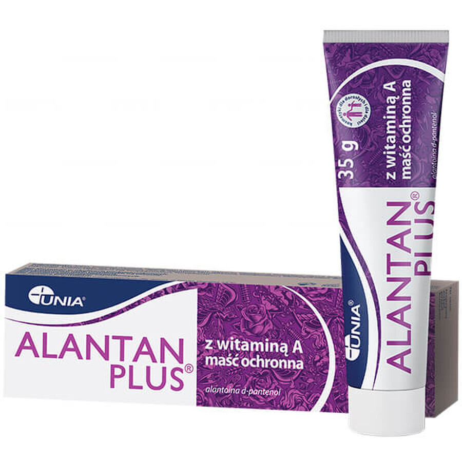 Alantan Plus, unguento protettivo con vitamina A, 35 g
