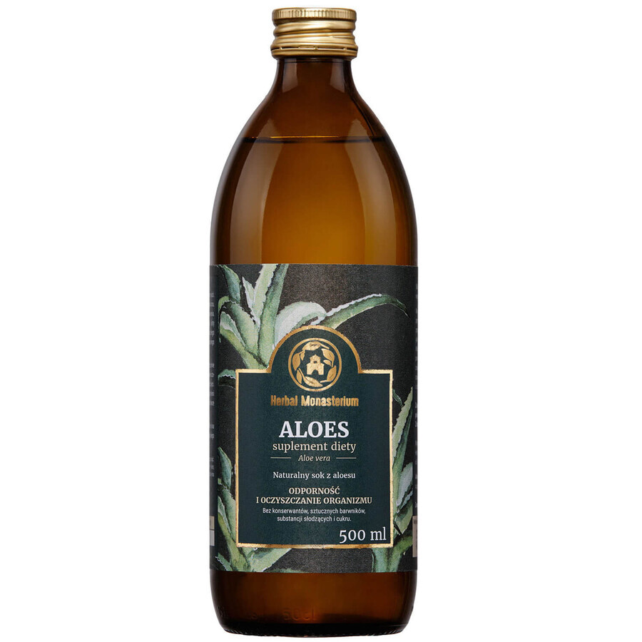 Sok z Aloesu, Herbal Monasterium, 500 ml