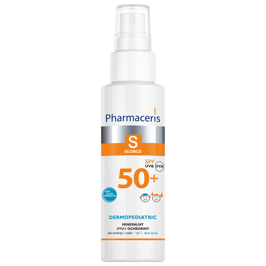 Spray Protettivo Minerale Viso e Corpo SPF 50+ - Pharmaceris S