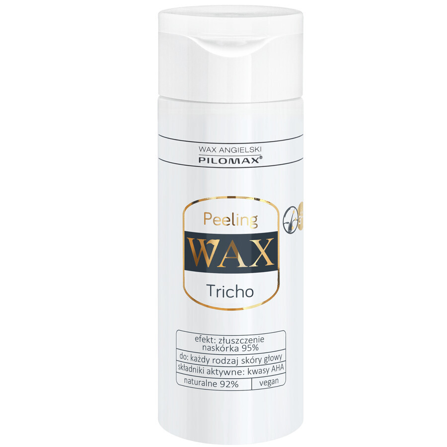 Pilomax Wax Tricho, scrub enzimatico detergente per capelli e cuoio capelluto, 150 ml