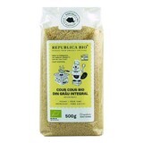 Organic Cous Cous from whole wheat, 500 g, Republica Bio