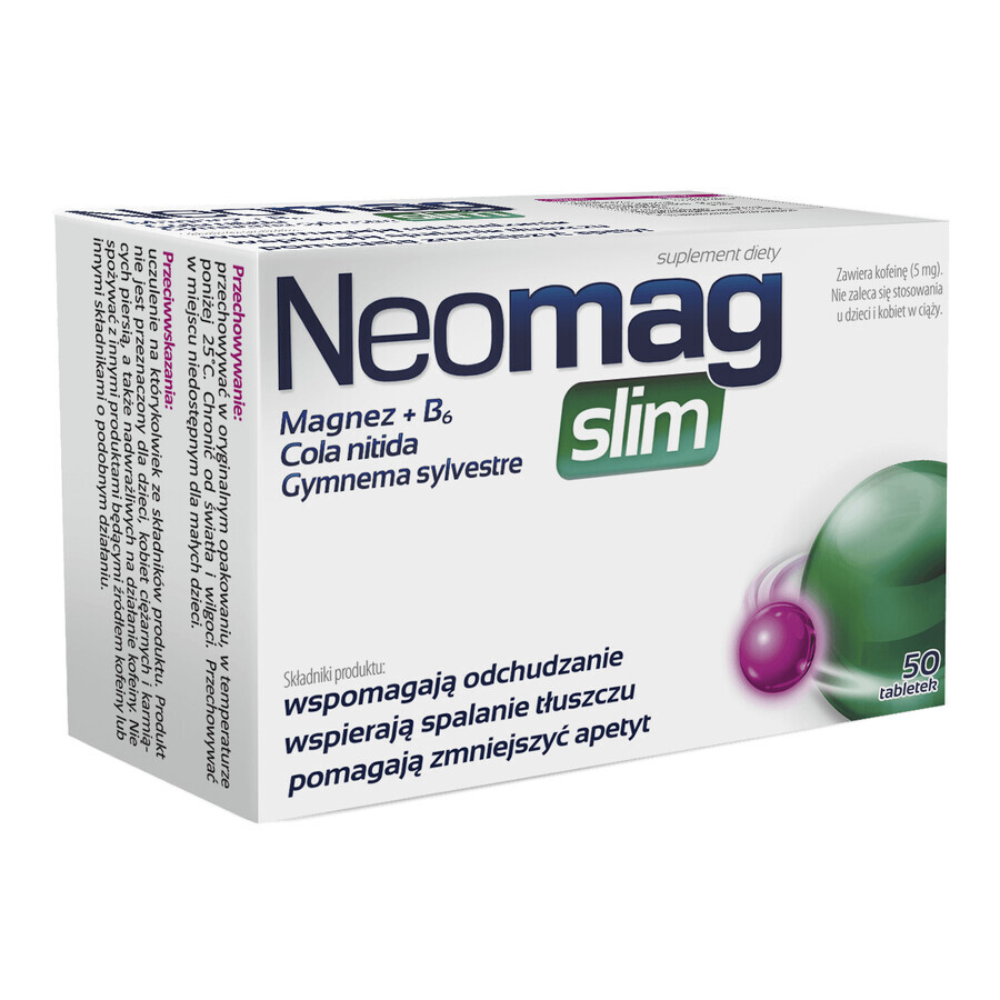 NeoMag Slim, 50 compresse