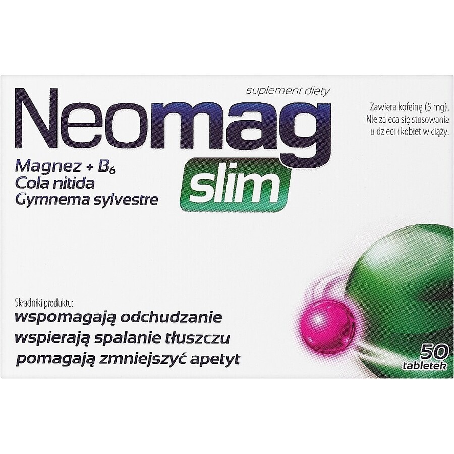 NeoMag Slim, 50 compresse