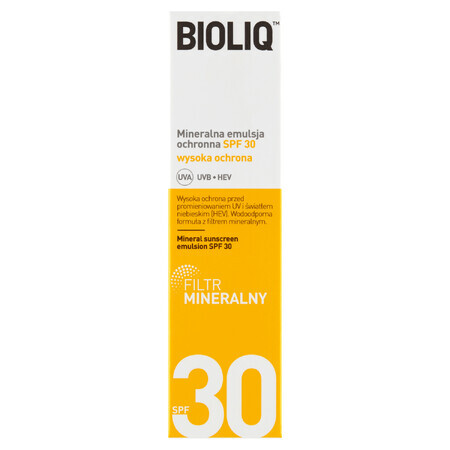 Bioliq SPF, mineral protective emulsion, SPF 30, 30 ml