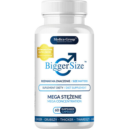 BiggerSize, 60 capsule, Medica-Group