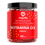 MyVita Vitamine D3 2000 IE, gelei, 60 stuks