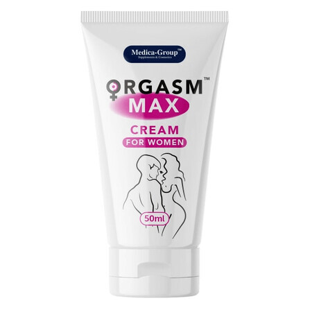 Crema intima che potenzia l'orgasmo Orgasm Max Cream for Women, 50 ml, Medica-Group