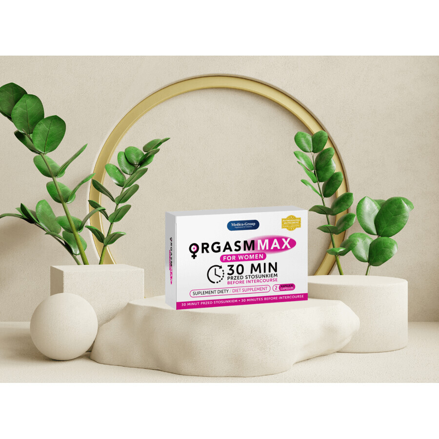 Orgasm Max for Women, 2 capsule, Medica-Group 