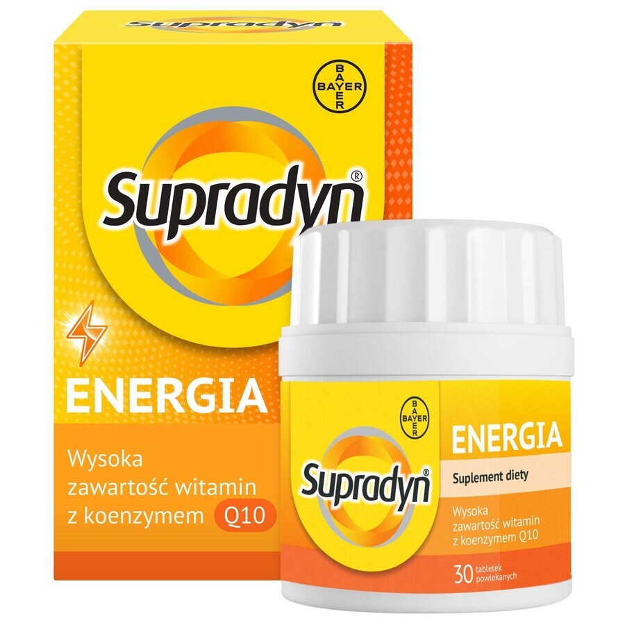 Supradyn Energia, 30 tabletek