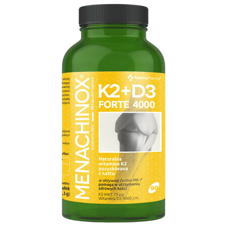 UomoVitamina K2 + D3 Forte, 90 capsule