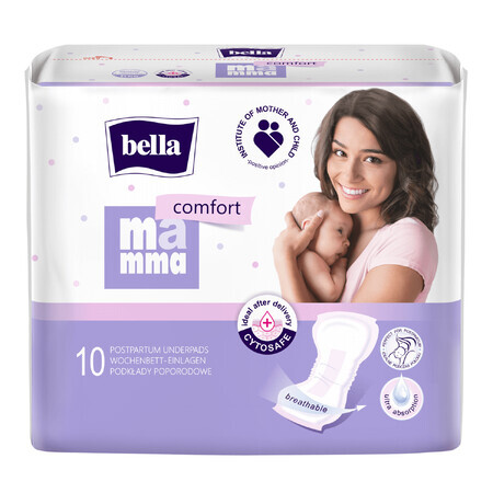 Bella Mamma Comfort, assorbenti post-parto, 10 pz.