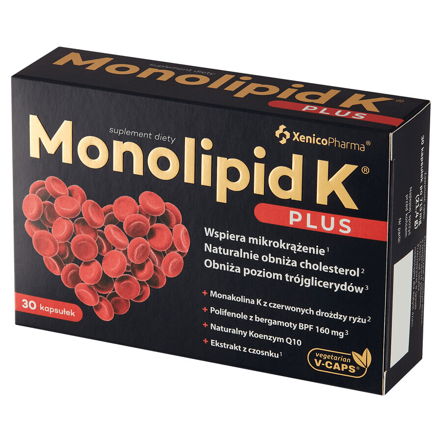 Monolipid K Plus, 30 capsule