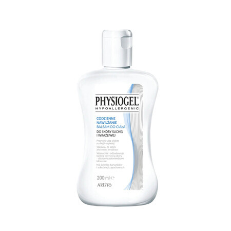 Physiogel Hydratant Quotidien, lait corporel, peaux sèches et sensibles, 200 ml