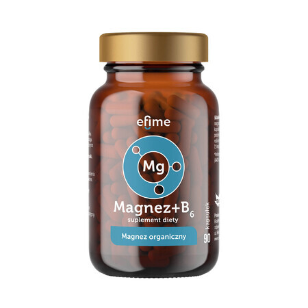 Integratore di Magnesio e Vitamina B6, 90 capsule
