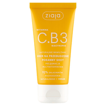 Ziaja Vitamina C.B3 Niacinamide, crema sveglia per il mattino, 50 ml