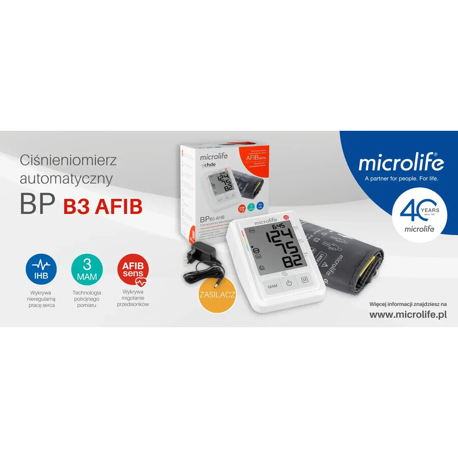 Misuratore di pressione Microlife BP B3 AFIB