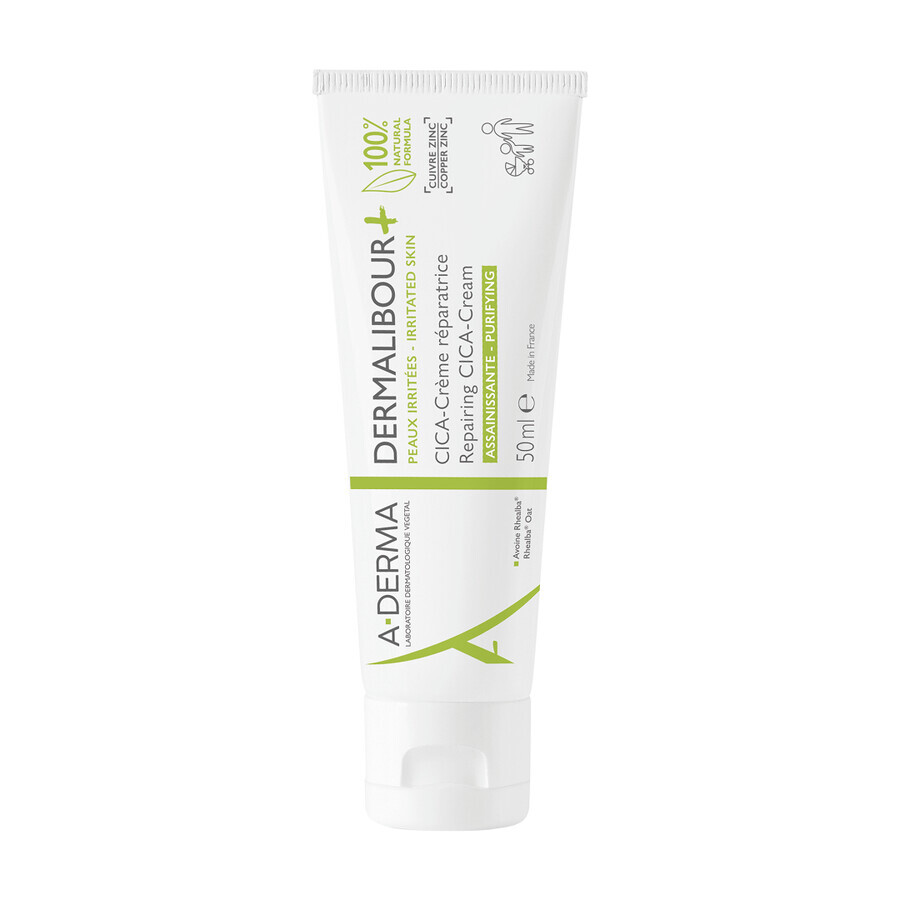 A-Derma Dermalibour Anti-Irritation Creme +Cica, 50 ml