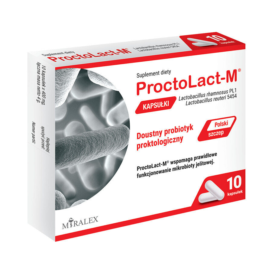 ProctoLact-M, 10 capsules