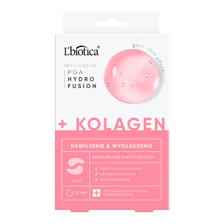 Collagen Eye Pads for Skin Moisturization and Smoothing - L Biotica PHF Hydrogel