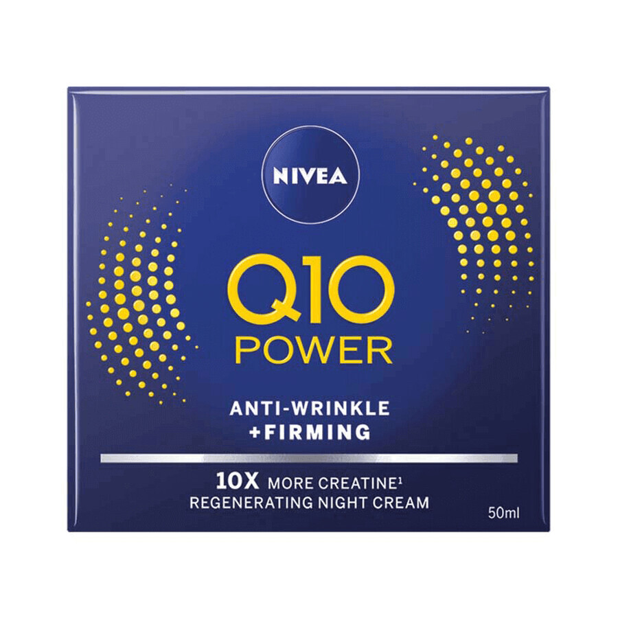 Crema notte antirughe Q10 Power, 50 ml, Nivea