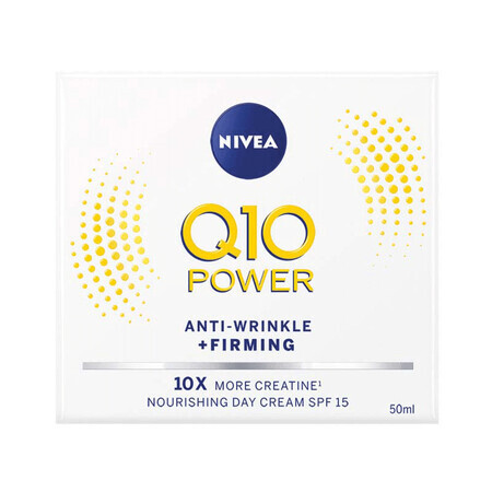 Anti-rimpel dagcrème met SPF 15 Q10 Power, 50 ml, Nivea