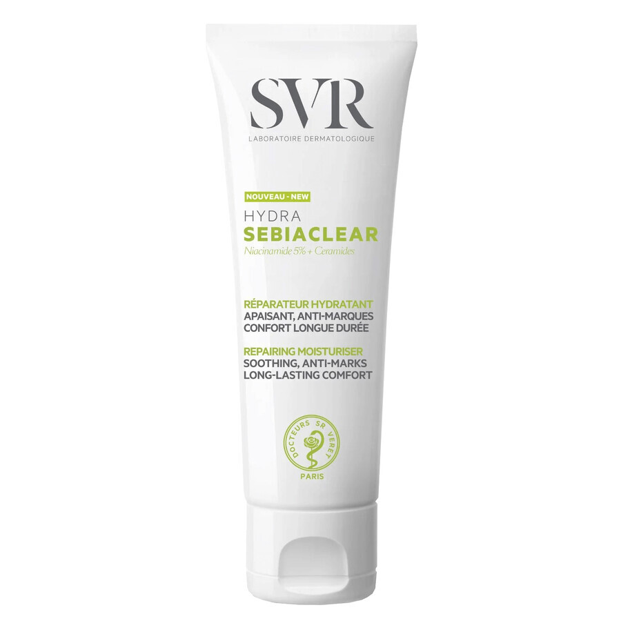 Crema Rigenerante Idratante SVR Sebiaclear, 40 ml