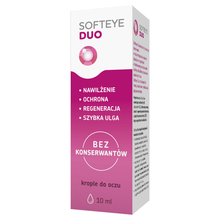 Softeye Duo, collirio, 10 ml