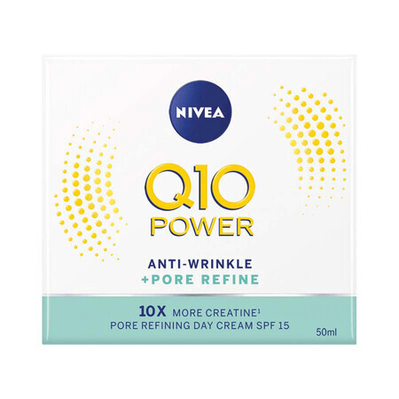 Crema giorno antirughe per pelli normali e miste Q10 Power, 50 ml, Nivea