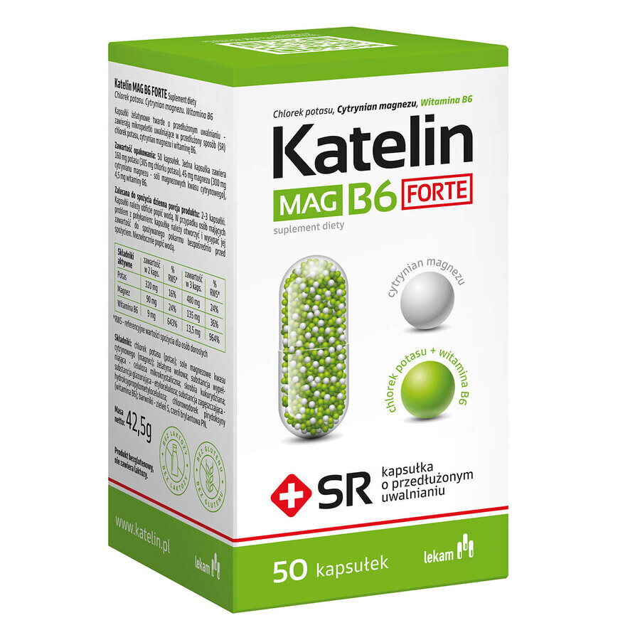 Katelin Mag B6 Forte, 50 capsule a rilascio prolungato