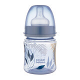 Canpol Babies EasyStart, anti-colic, wide mouth bottle, Gold, blue, 35/239, from birth, 120 ml