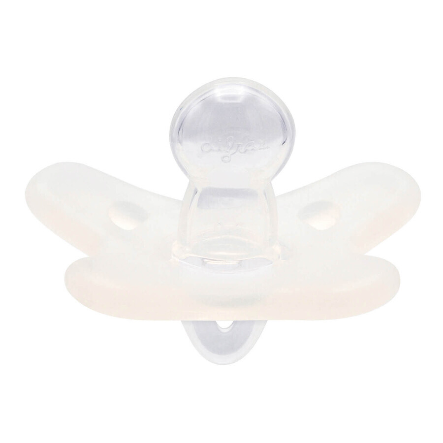 Pacifier in silicone simmetrico Canpol 6-12m 24/002 Bianco