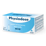 Physiodose, solución salina NaCl 0,9%, 5 ml x 40 ampollas