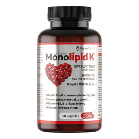 Monolipid K, 90 vegetarian capsules