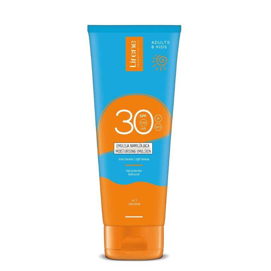 Lirene Sun, vochtinbrengende emulsie, SPF 30, 200 ml